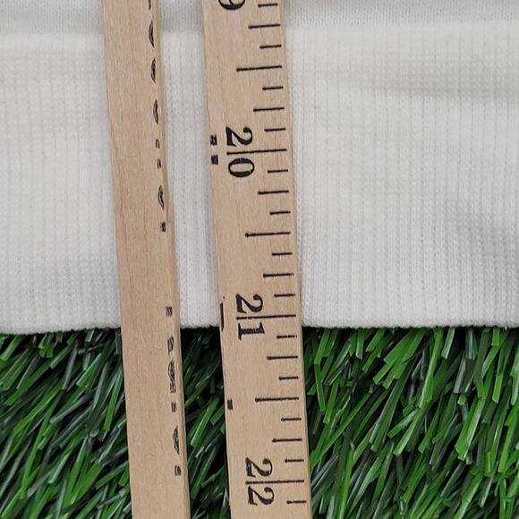 Bob-Marley Cropped Sweatshirt Women Large 20x21 Reggae White - Picture 11 of 15